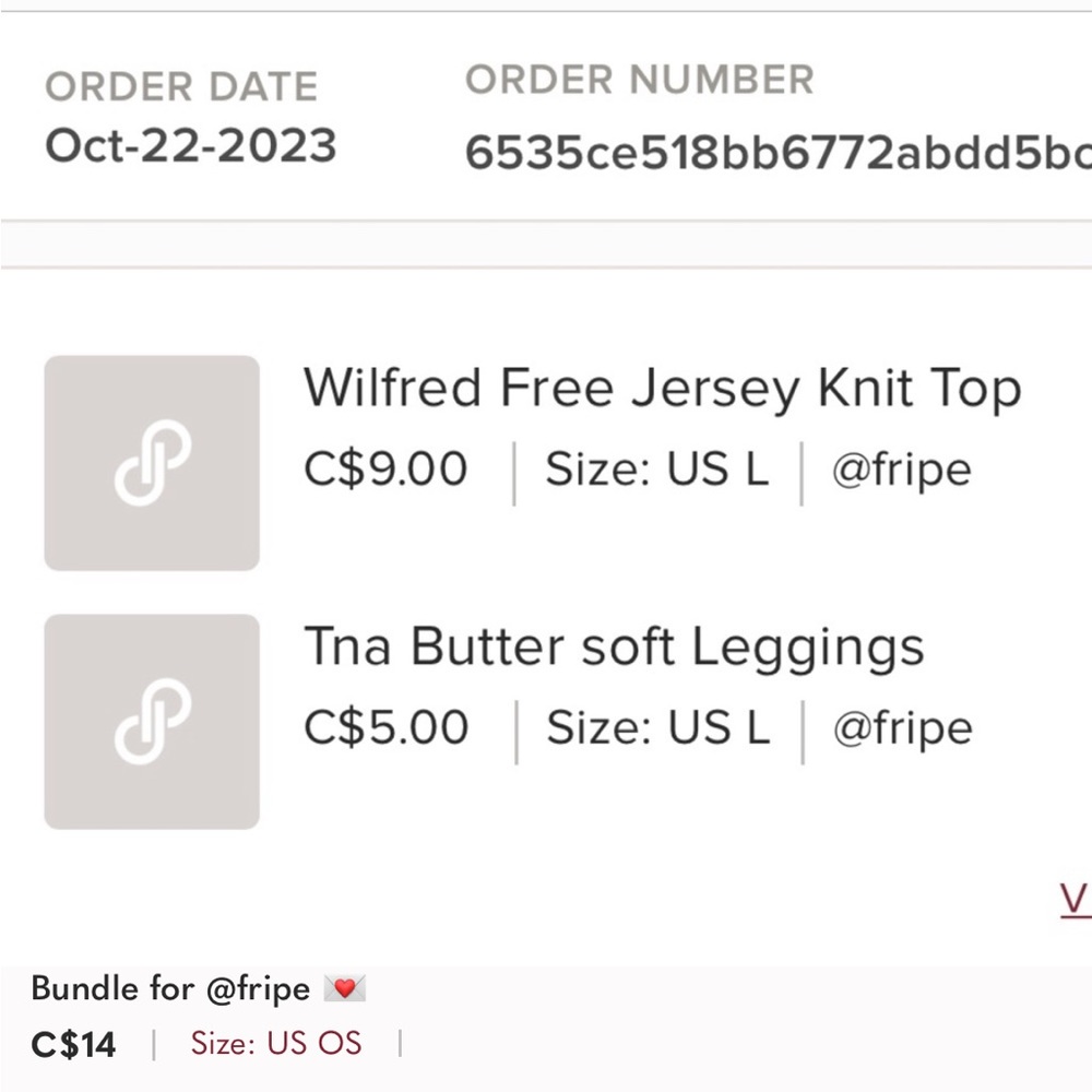 Bundle for @fripe 💌
